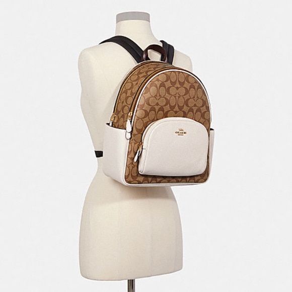 Authentic Coach court backpack signature canvas - Picture 3 of 6